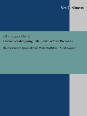 cover image of Hexenverfolgung als juristischer Prozess